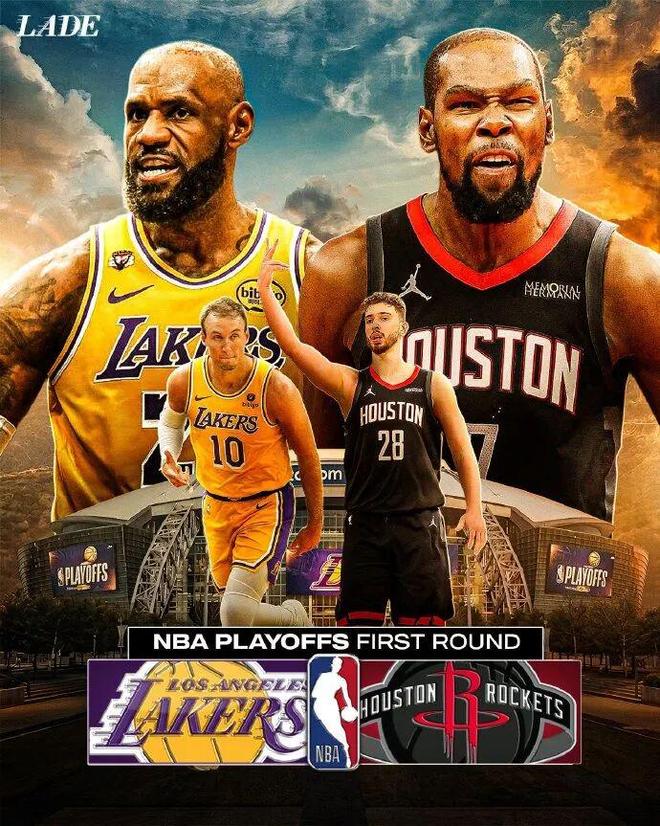 掘金马刺对决引爆季后赛收官战 湖人爵士大战惊